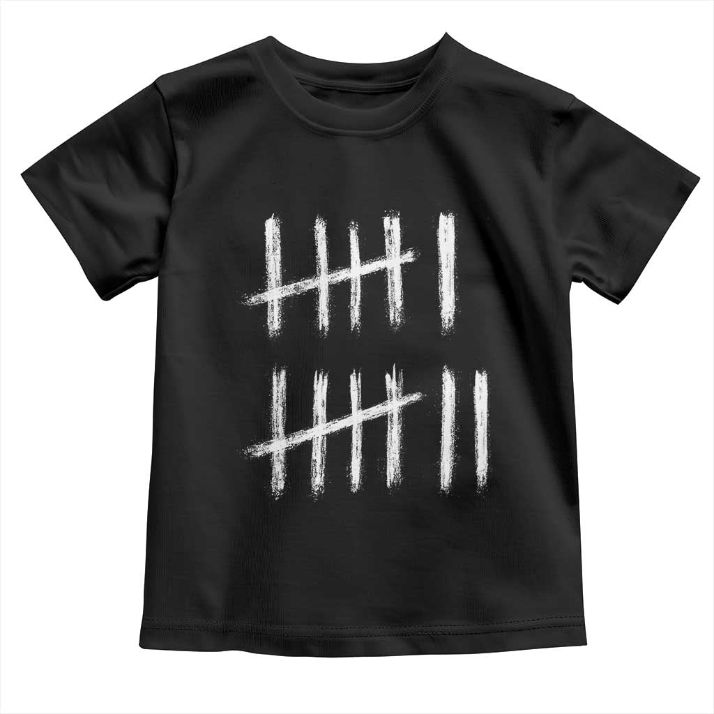 Funny Six Seven 67 Meme Toddler T Shirt Tally Marks 6 7 Numbers Gen Alpha Slang - Wonder Print Shop