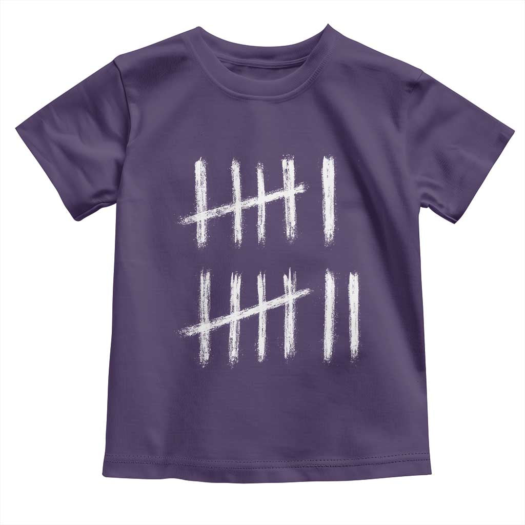 Funny Six Seven 67 Meme Toddler T Shirt Tally Marks 6 7 Numbers Gen Alpha Slang - Wonder Print Shop