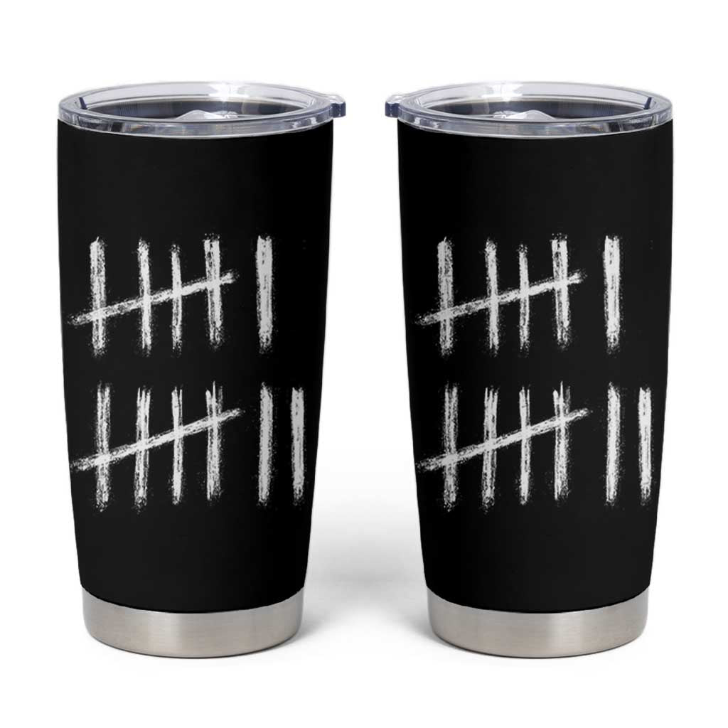 Funny Six Seven 67 Meme Tumbler Cup Tally Marks 6 7 Numbers Gen Alpha Slang - Wonder Print Shop