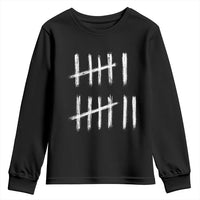 Funny Six Seven 67 Meme Youth Sweatshirt Tally Marks 6 7 Numbers Gen Alpha Slang - Wonder Print Shop