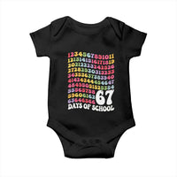67 Days of School Baby Onesie Funny Six Seven Meme Teacher Student Gen Alpha Slang - Wonder Print Shop