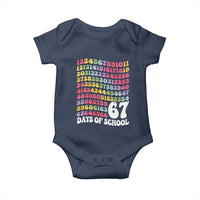 67 Days of School Baby Onesie Funny Six Seven Meme Teacher Student Gen Alpha Slang - Wonder Print Shop
