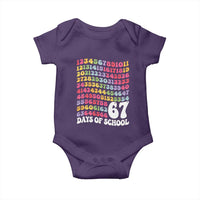 67 Days of School Baby Onesie Funny Six Seven Meme Teacher Student Gen Alpha Slang - Wonder Print Shop