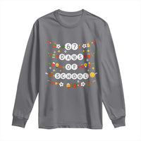 Christmas 67 Days of School Long Sleeve Shirt Bracelets 6 7 Teacher Student Funny Six Seven Meme Slang - Wonder Print Shop