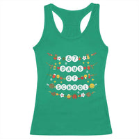Christmas 67 Days of School Racerback Tank Top Bracelets 6 7 Teacher Student Funny Six Seven Meme Slang - Wonder Print Shop