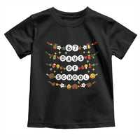 Christmas 67 Days of School Toddler T Shirt Bracelets 6 7 Teacher Student Funny Six Seven Meme Slang - Wonder Print Shop