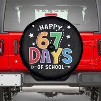 67 Days of School Spare Tire Cover Funny Meme Teacher Student 67th Day - Wonder Print Shop