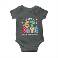 67 Days of School Baby Onesie Funny Meme Teacher Student 67th Day - Wonder Print Shop