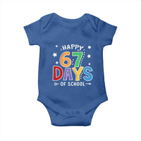 67 Days of School Baby Onesie Funny Meme Teacher Student 67th Day - Wonder Print Shop