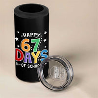 67 Days of School 4 in 1 Can Cooler Tumbler Funny Meme Teacher Student 67th Day - Wonder Print Shop