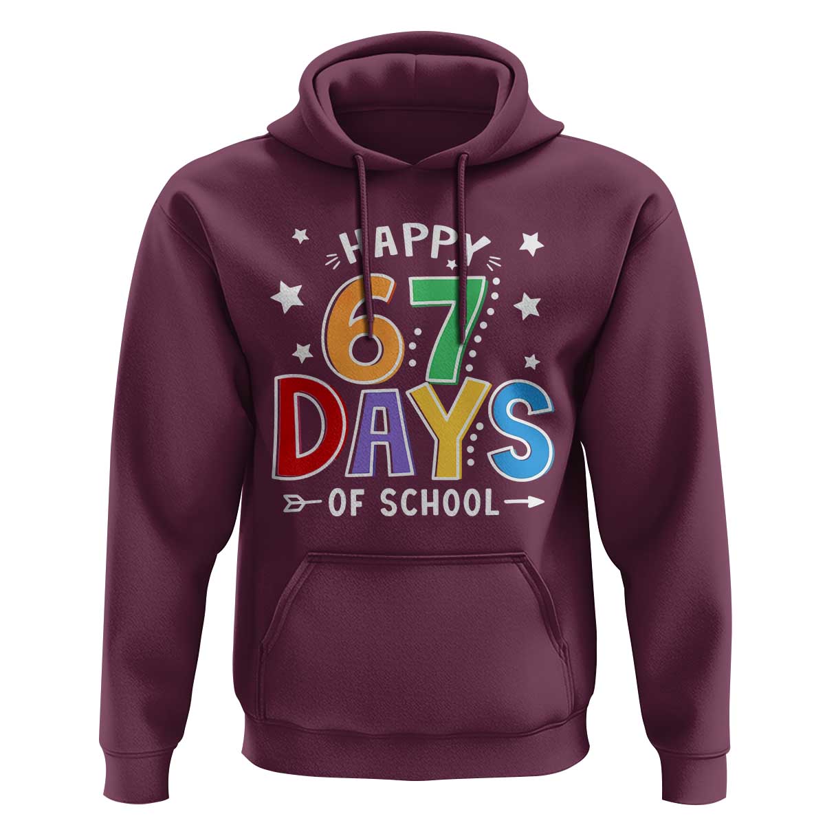 67 Days of School Hoodie Funny Meme Teacher Student 67th Day - undefined