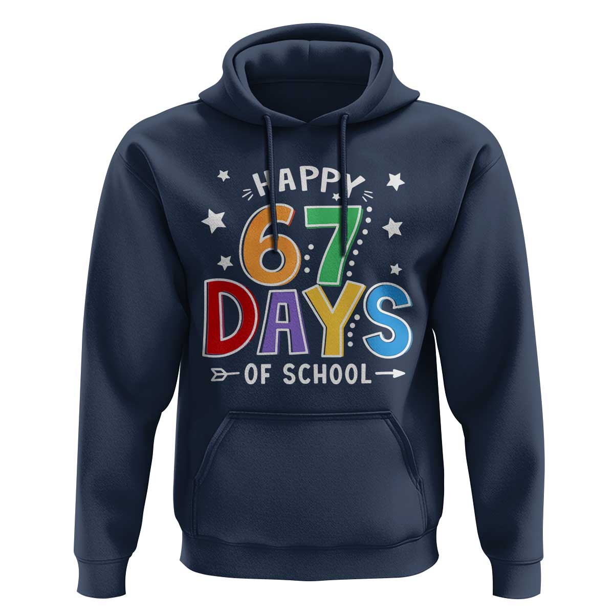 67 Days of School Hoodie Funny Meme Teacher Student 67th Day - undefined