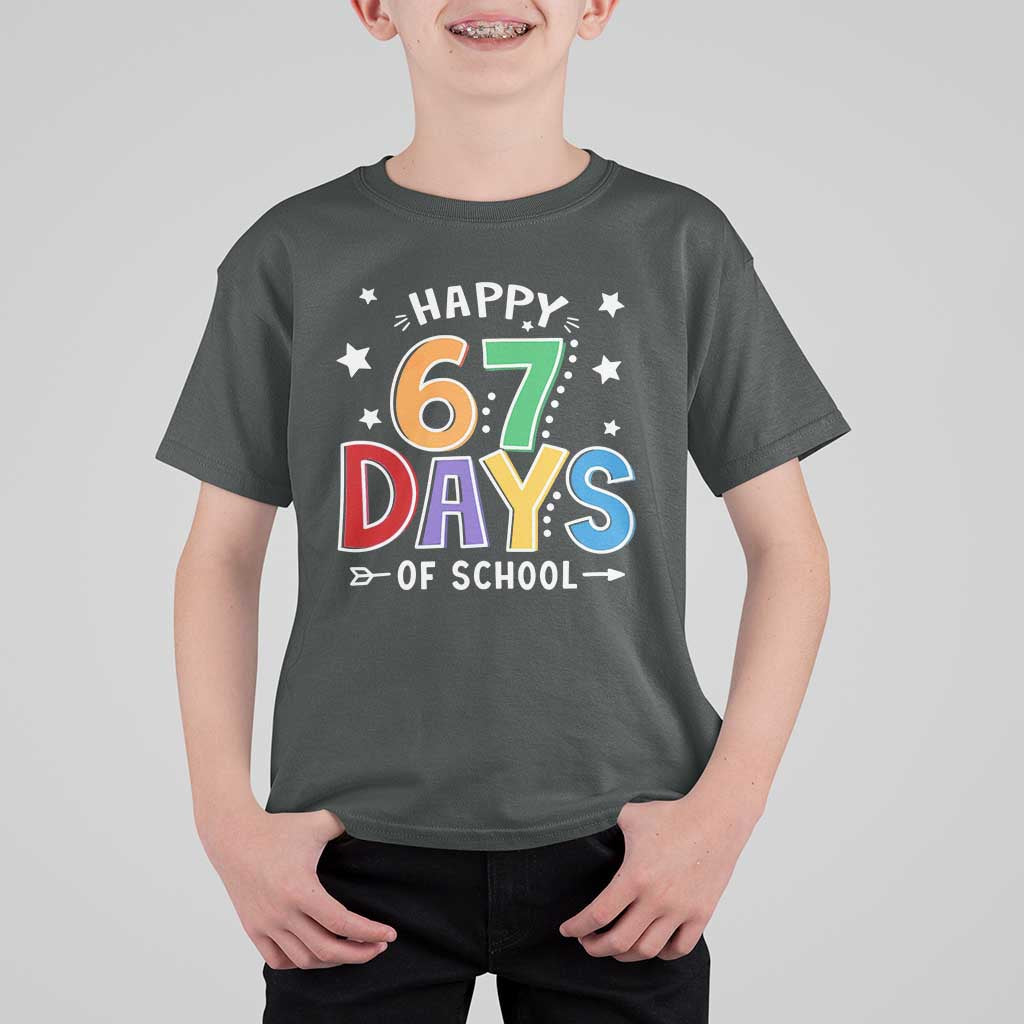 67 Days of School T Shirt For Kid Funny Meme Teacher Student 67th Day - Wonder Print Shop