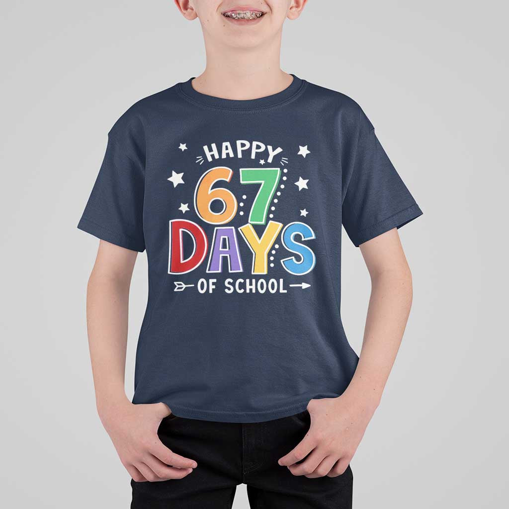 67 Days of School T Shirt For Kid Funny Meme Teacher Student 67th Day - Wonder Print Shop