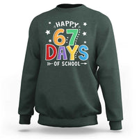 67 Days of School Sweatshirt Funny Meme Teacher Student 67th Day - Wonder Print Shop