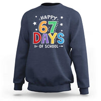 67 Days of School Sweatshirt Funny Meme Teacher Student 67th Day - Wonder Print Shop