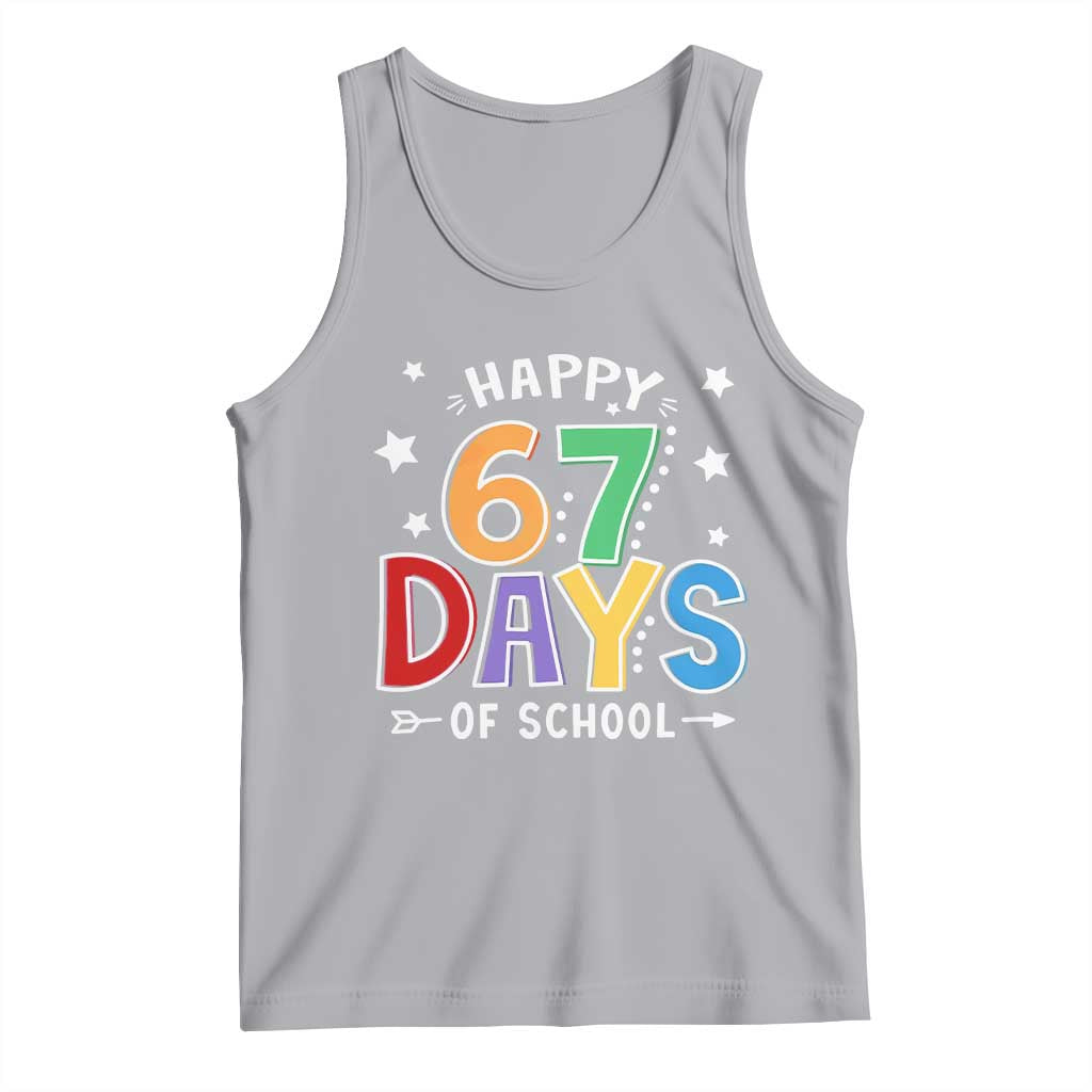 67 Days of School Tank Top Funny Meme Teacher Student 67th Day - Wonder Print Shop