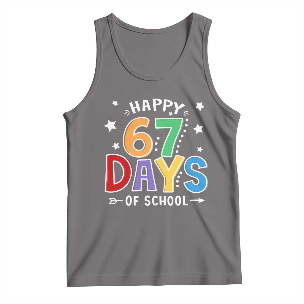 67 Days of School Tank Top Funny Meme Teacher Student 67th Day - Wonder Print Shop