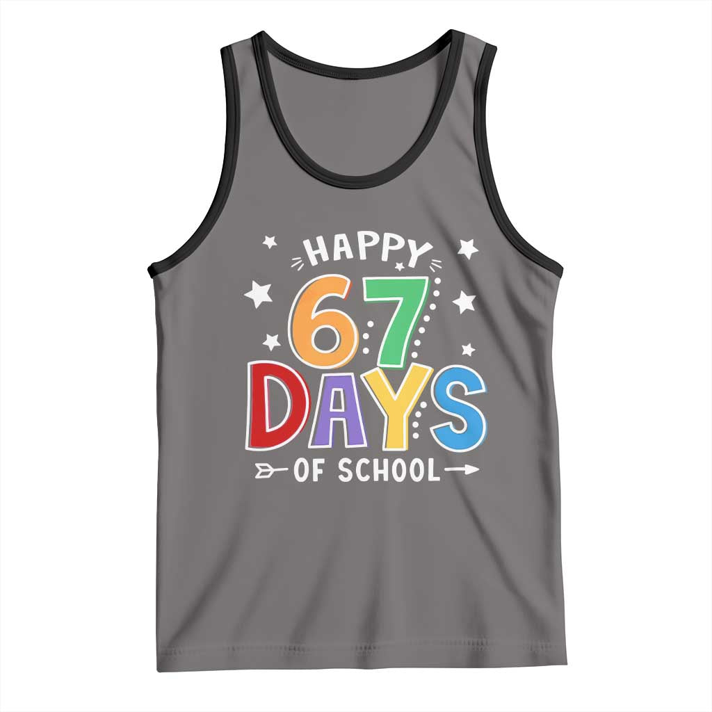 67 Days of School Tank Top Funny Meme Teacher Student 67th Day - Wonder Print Shop