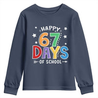 67 Days of School Youth Sweatshirt Funny Meme Teacher Student 67th Day - Wonder Print Shop