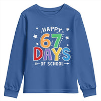 67 Days of School Youth Sweatshirt Funny Meme Teacher Student 67th Day - Wonder Print Shop