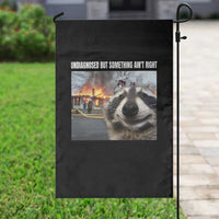 Raccoon Meme Garden Flag Undiagnosed But Something Aint Right - Wonder Print Shop