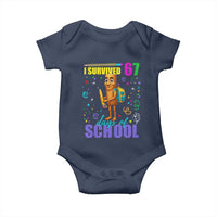 Tung Tung Tung Sahur I Survived 67 Days of School Baby Onesie Funny Six Seven 6 7 Meme Teacher Student - Wonder Print Shop