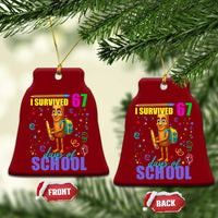 Tung Tung Tung Sahur I Survived 67 Days of School Ceramic Ornament Funny Six Seven 6 7 Meme Teacher Student - Wonder Print Shop