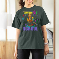 Tung Tung Tung Sahur I Survived 67 Days of School T Shirt For Women Funny Six Seven 6 7 Meme Teacher Student - Wonder Print Shop