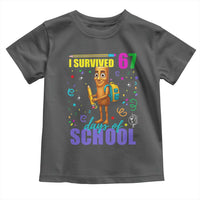 Tung Tung Tung Sahur I Survived 67 Days of School Toddler T Shirt Funny Six Seven 6 7 Meme Teacher Student - Wonder Print Shop