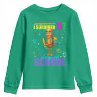 Tung Tung Tung Sahur I Survived 67 Days of School Youth Sweatshirt Funny Six Seven 6 7 Meme Teacher Student - Wonder Print Shop