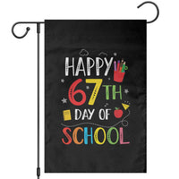 67 Days of School Garden Flag Happy 67th Day Of School Teachers Student Meme - Wonder Print Shop