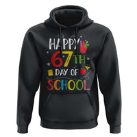 67 Days of School Hoodie Happy 67th Day Of School Teachers Student Meme - Wonder Print Shop