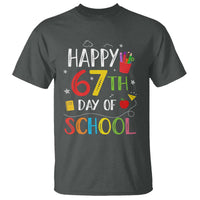 67 Days of School T Shirt Happy 67th Day Of School Teachers Student Meme - Wonder Print Shop