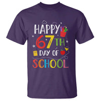 67 Days of School T Shirt Happy 67th Day Of School Teachers Student Meme - Wonder Print Shop