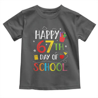 67 Days of School Toddler T Shirt Happy 67th Day Of School Teachers Student Meme - Wonder Print Shop
