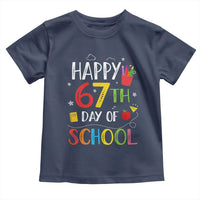 67 Days of School Toddler T Shirt Happy 67th Day Of School Teachers Student Meme - Wonder Print Shop