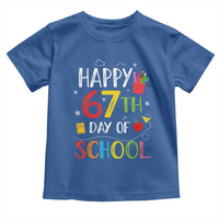 67 Days of School Toddler T Shirt Happy 67th Day Of School Teachers Student Meme - Wonder Print Shop