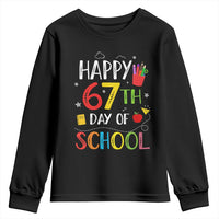 67 Days of School Youth Sweatshirt Happy 67th Day Of School Teachers Student Meme - Wonder Print Shop