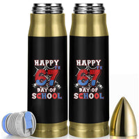 Happy 67th Day Of School Bullet Tumbler Boys Girls Spider 67 Days - Wonder Print Shop