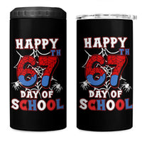 Happy 67th Day Of School 4 in 1 Can Cooler Tumbler Boys Girls Spider 67 Days - Wonder Print Shop