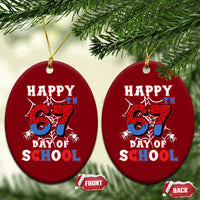 Happy 67th Day Of School Ceramic Ornament Boys Girls Spider 67 Days - Wonder Print Shop