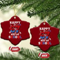 Happy 67th Day Of School Ceramic Ornament Boys Girls Spider 67 Days - Wonder Print Shop