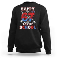 Happy 67th Day Of School Sweatshirt Boys Girls Spider 67 Days - Wonder Print Shop