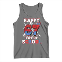 Happy 67th Day Of School Tank Top Boys Girls Spider 67 Days - Wonder Print Shop