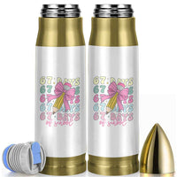 67 Days of School Coquette Bow Bullet Tumbler Funny Six Seven Meme 67th Day Teacher Student - Wonder Print Shop