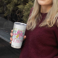 67 Days of School Coquette Bow Tumbler Cup Funny Six Seven Meme 67th Day Teacher Student - Wonder Print Shop