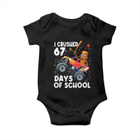 67 Days of School Monster Truck Baby Onesie 67th Day Boys Tung Tung Tung Sahur - Wonder Print Shop