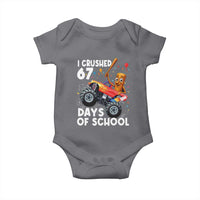 67 Days of School Monster Truck Baby Onesie 67th Day Boys Tung Tung Tung Sahur - Wonder Print Shop