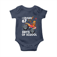 67 Days of School Monster Truck Baby Onesie 67th Day Boys Tung Tung Tung Sahur - Wonder Print Shop